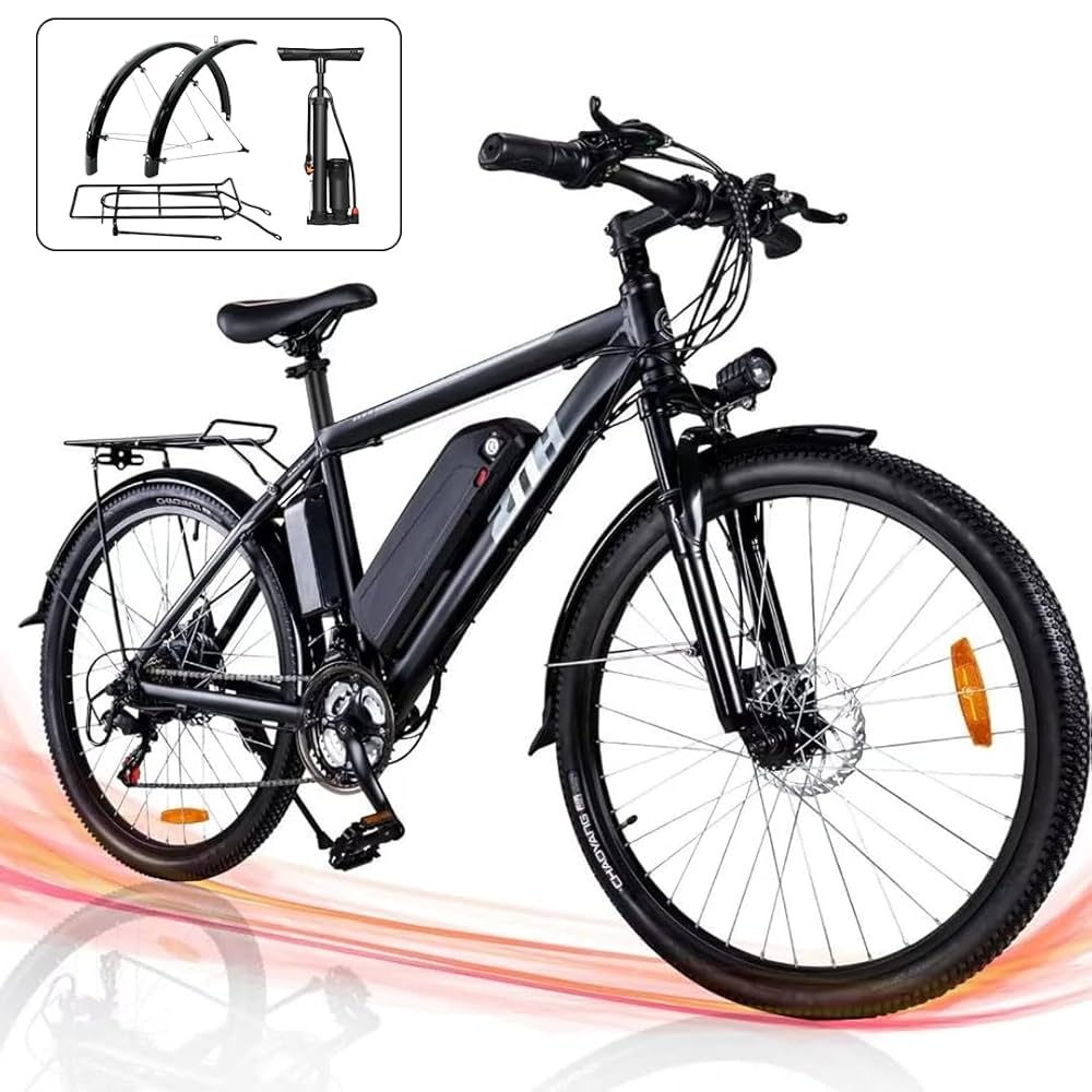 Amazon.com : ZNH Electric Bike, 26'' Electric Bikes for